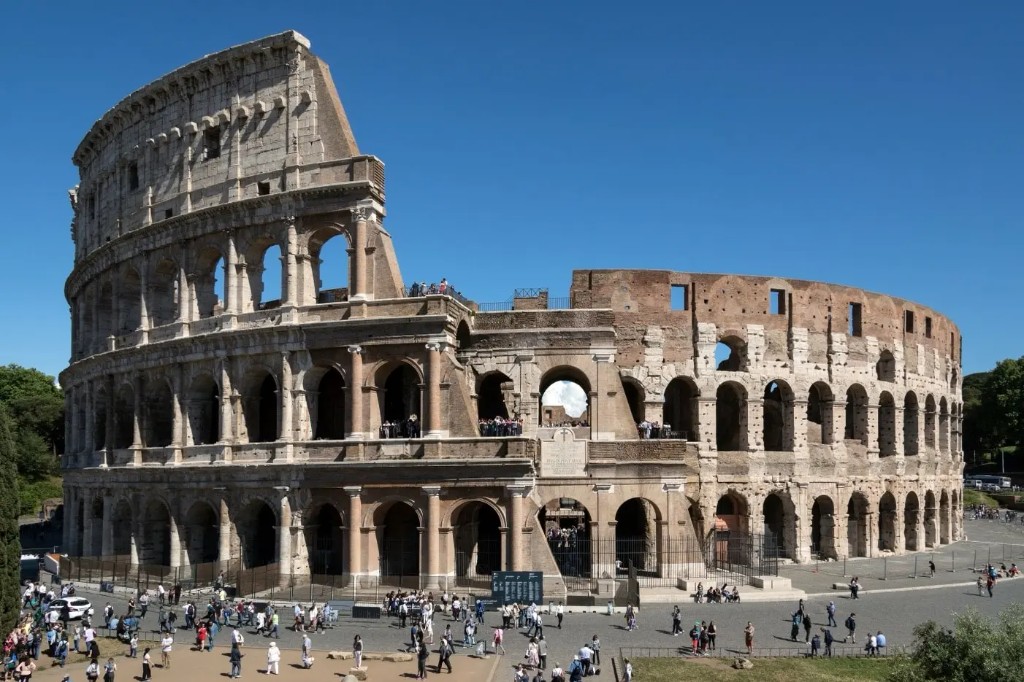 Rome FCO Airport to City Center scenic route